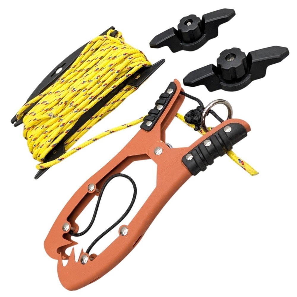 Kayak Brush Gripper Anchor Kit line Winder cleats canoe boat anchor fish system